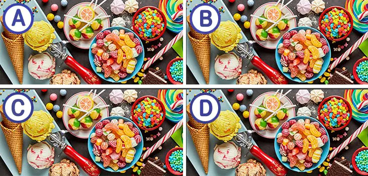 Spot The Difference! Candy Edition! Answers - My Neobux Portal